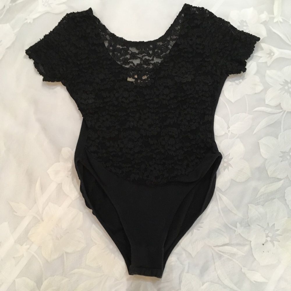 Vintage Victoria's Secret Black Lace Bodys… - Picture 6 of 6